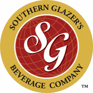 Southern Glazer’s Beverage Company logo with SG initials on a red globe, surrounded by a gold circle.